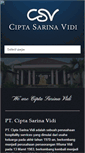 Mobile Screenshot of ciptasarinavidi.com