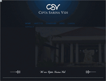 Tablet Screenshot of ciptasarinavidi.com